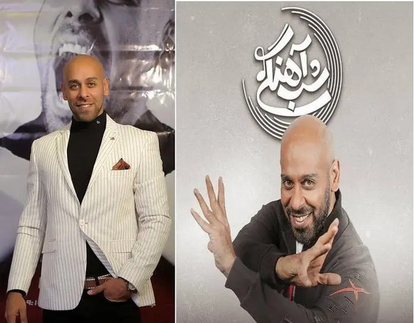 عکس ارشا اقدسی در برنامه رضا رشیدپور