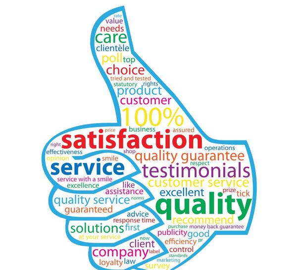 عکس لوگو رضایت مشتری