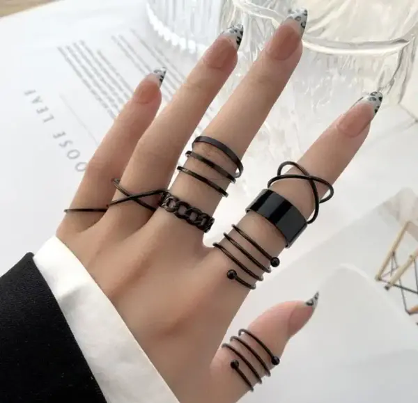 عکس انگشتر لاتی دخترانه