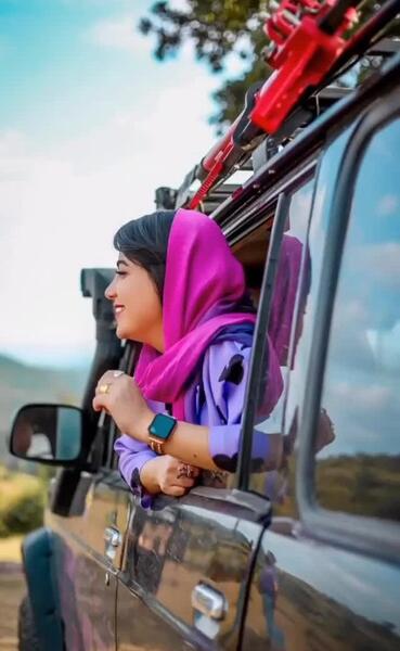 عکس ژست با ماشین
