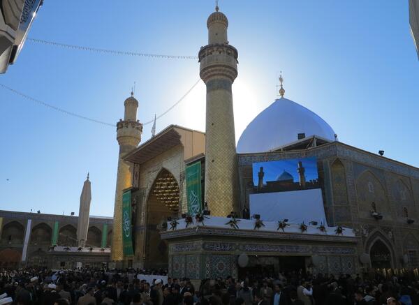عکس امام علی گنبد
