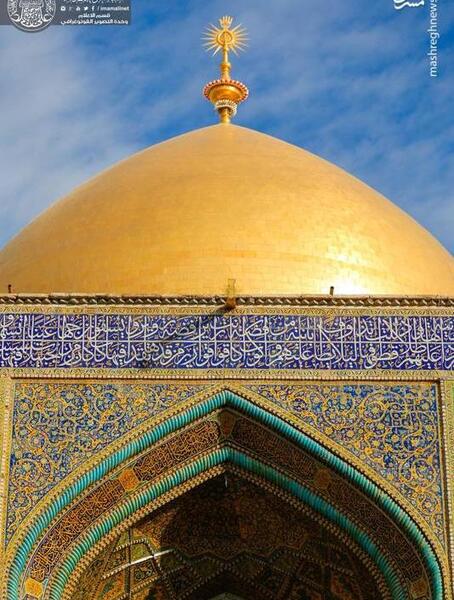 عکس امام علی گنبد