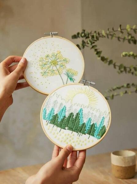 عکس ایده زیبا برای گلدوزی