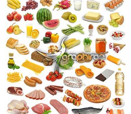 عکس غذای نقاشی