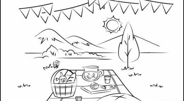 عکس سیزده بدر برای نقاشی