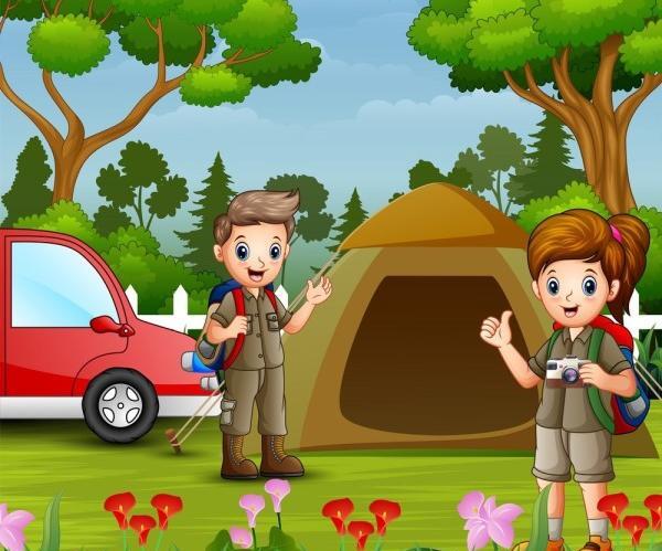 عکس سیزده بدر برای نقاشی