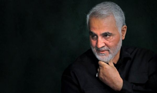 عکس نوشته فوت قاسم سلیمانی