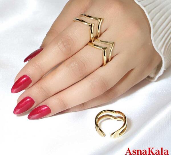 عکس انگشتر صفحه ای
