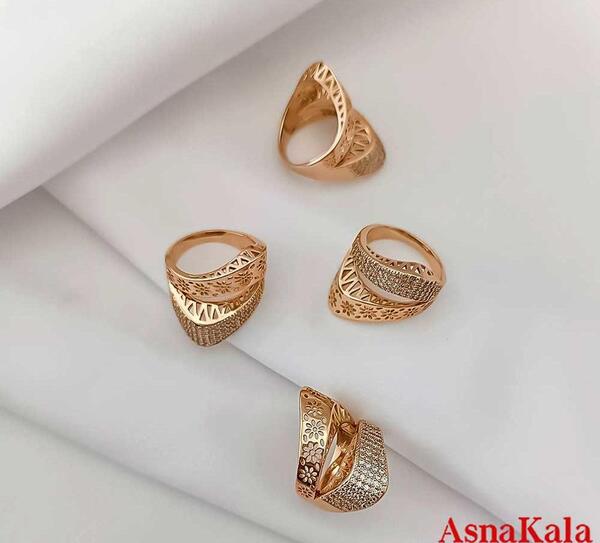 عکس انگشتر صفحه ای