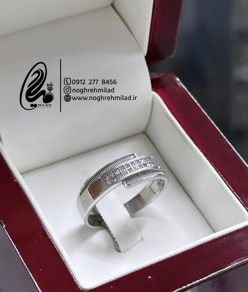 عکس انگشتر صفحه ای