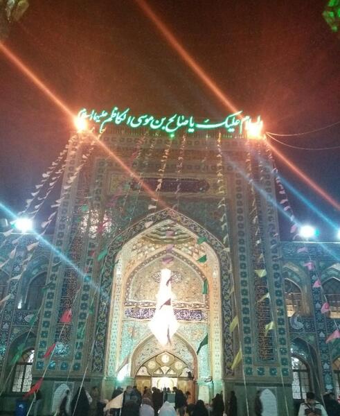 عکس شب قدر امامزاده صالح