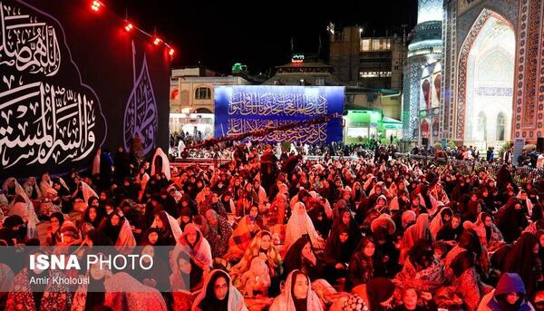 عکس شب قدر امامزاده صالح