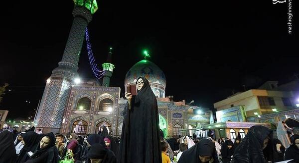عکس شب قدر امامزاده صالح