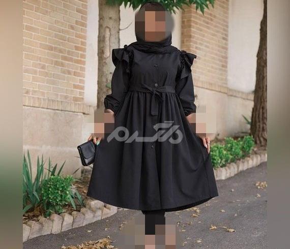 عکس پروف دخترونه با لباس مشکی