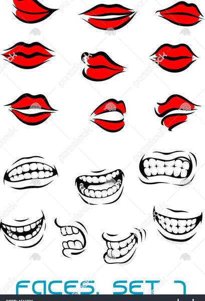 عکس آقای لب و دهان