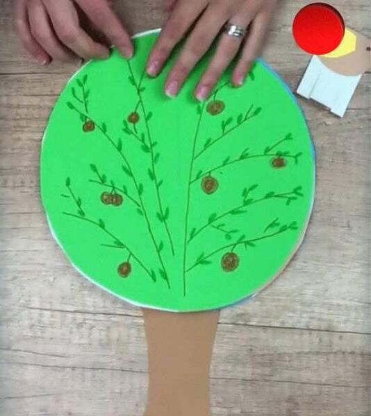 عکس ایده کاردستی برای روز درختکاری