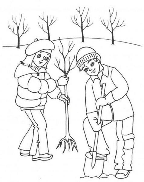 عکس ایده کاردستی برای روز درختکاری