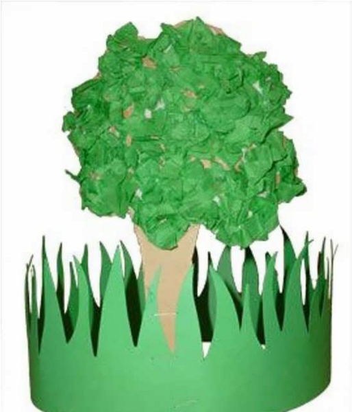 عکس ایده کاردستی برای روز درختکاری