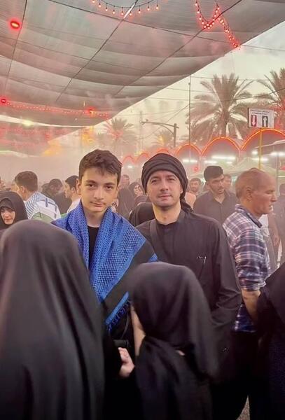 عکس مجری برنامه سمت خدا