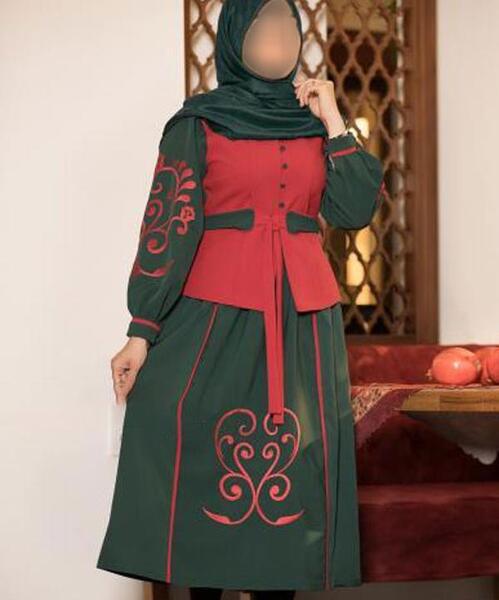 عکس دامن سرهمی