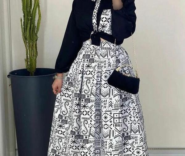 عکس دامن سرهمی