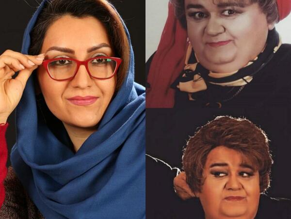 عکس زینب بدون گریم