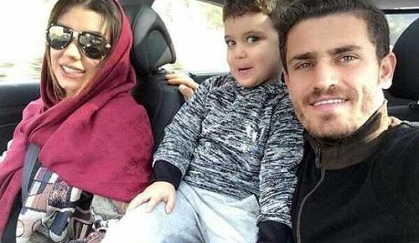 عکس بچه وریا غفوری
