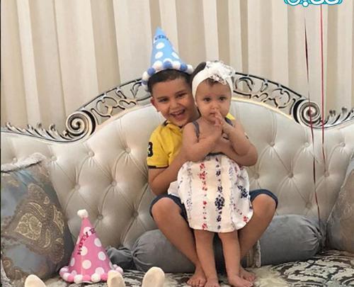 عکس بچه وریا غفوری