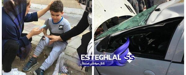 عکس بچه وریا غفوری