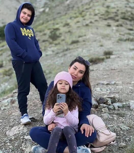 عکس بچه وریا غفوری