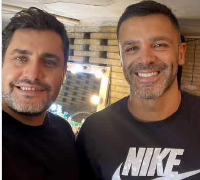 دانلود عکس امیرمحمد زند و همسرش