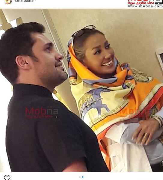 دانلود عکس امیرمحمد زند و همسرش