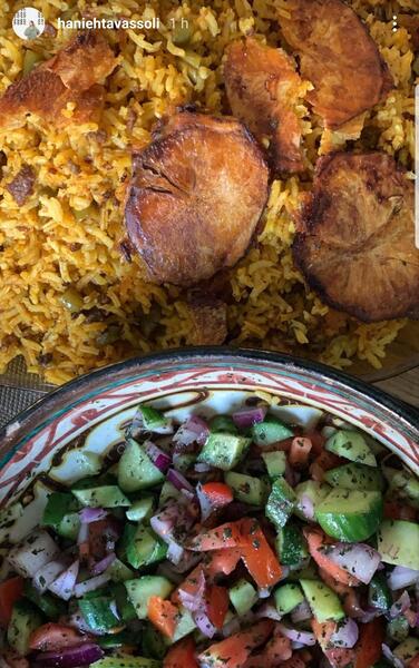 عکس استوری هانیه توسلی