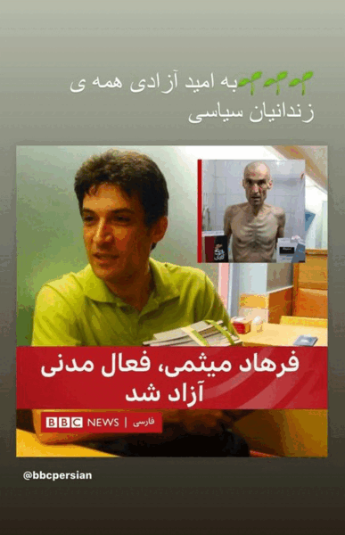 عکس استوری هانیه توسلی
