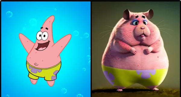 عکس باب اسفنجی و پاتریک گوگولی کیوت
