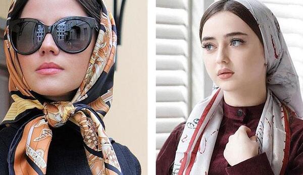 مدل ژست عکس با حجاب