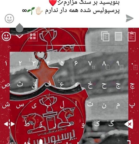 عکس ضربان قلب پرسپولیسی