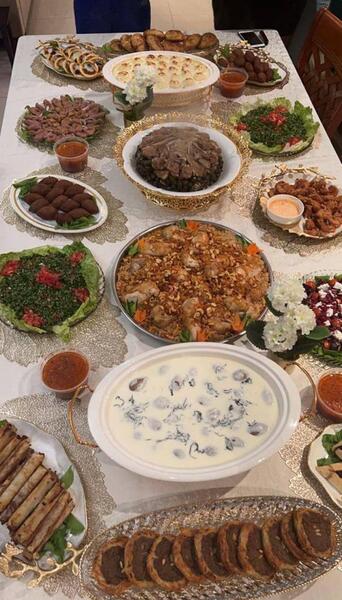 عکس تزیین سفره ی افطار