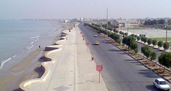 عکس جاده گناوه