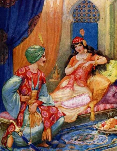 عکس زن نشسته روی مرد