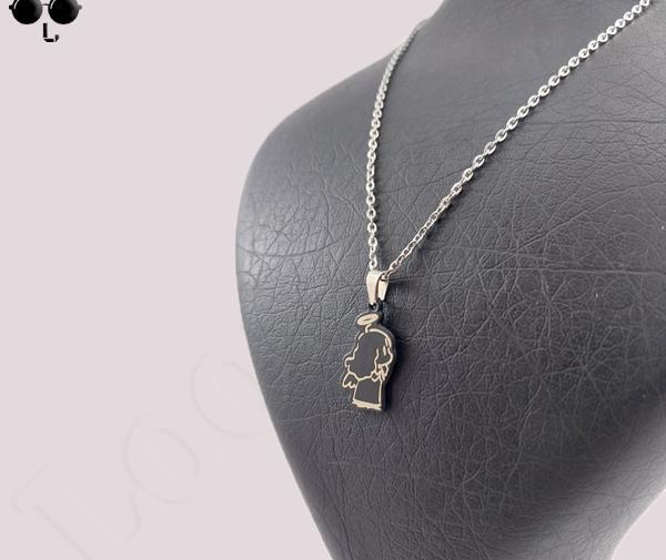عکس گردنبند شیطان و فرشته