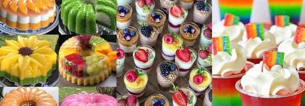 عکس ژله ی ساده