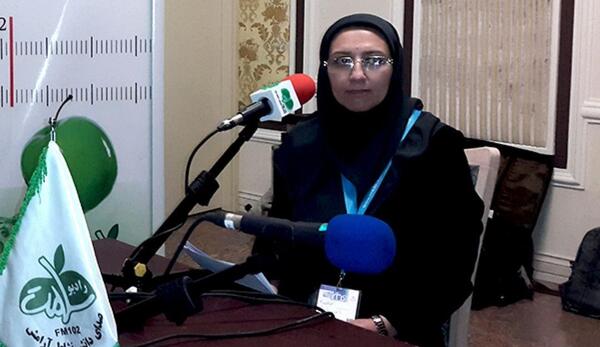 عکس مجری زن رادیو اربعین