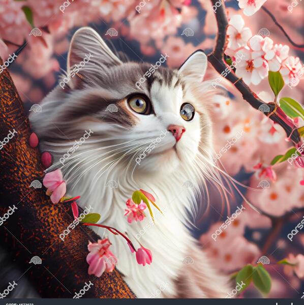 عکس کیوت ساکورا