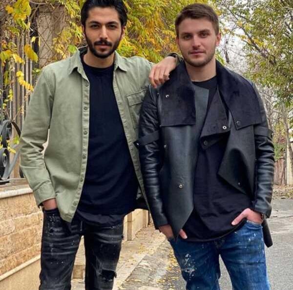 عکس بچه امین حیایی