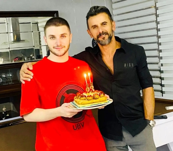 عکس بچه امین حیایی