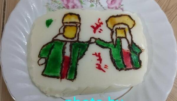عکس نقاشی ژله ساده