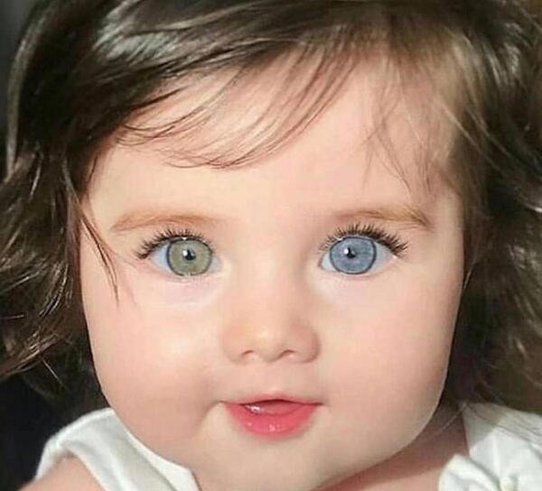عکس چشم هفت رنگ