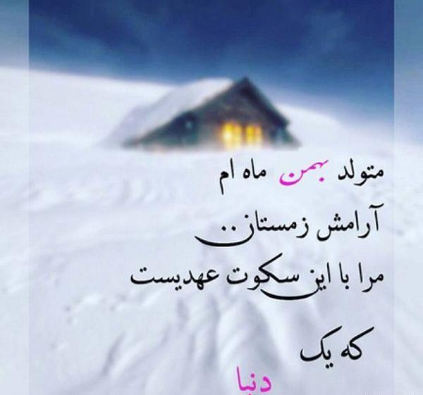 عکس نوشته بهمن ماهی ها