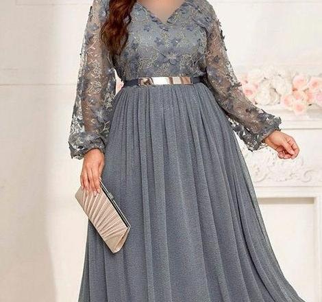 عکس لباس مجلسی شیک زنانه چاق